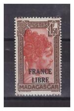 MADAGASCAR .    N°  249 .  1 F 50   FRANCE  LIBRE .  NEUF  ** .SUPERBE .
