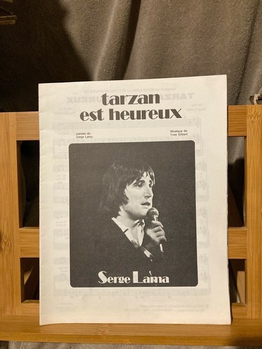 Serge lama tarzan est heureux - serge,