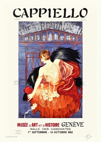 Expo cappiello genève - cappiello, 1962