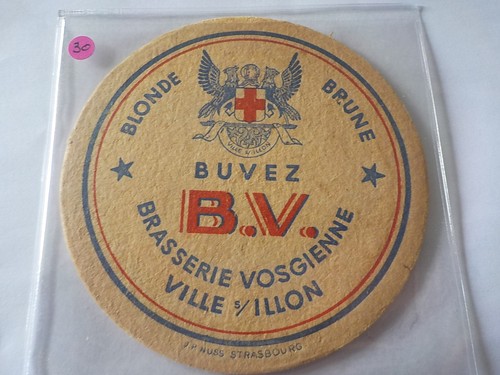 Sous bock ancien avant - bock, guerre