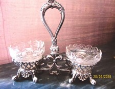 SALERON DOUBLE EN ARGENT