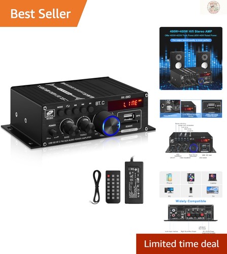 400w peak hifi stereo - stereo, with