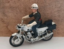 Norev Belle Moto de Police avec Motard - 500GT