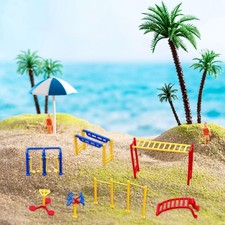 Mini-équipements De Fitness D'extérieur Pour Maison De Poupée,