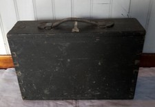 Ancienne caisse à munitions en bois pour mitrailleuse 1ère guerre mondiale 1915