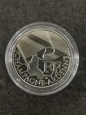 10 EUROS ARGENT 2010 CHAMPAGNE