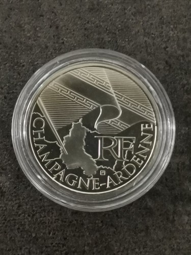 Euros argent 2010 champagne - 2010,