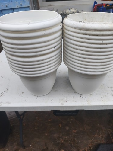 Lot pots fleurs en - pots,