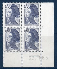 TIMBRE N° 2240 NEUF XX LUXE - COIN DATE DU 22-1-85 - LIBERTE DE GANDON