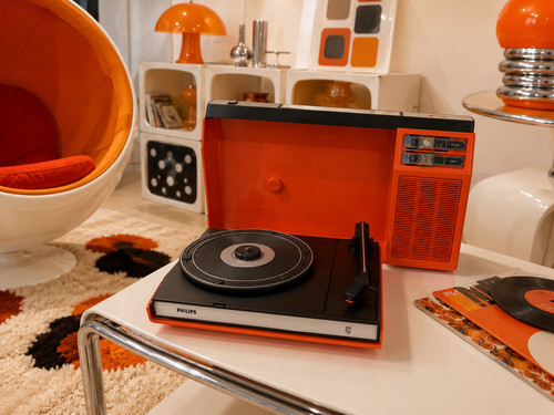 Tourne disque portable philips - tourne-disque,