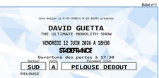 4 places David Guetta -