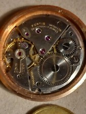 Mouvement de montre mécanique FORTIS WATCH LTD . Swiss 17 Jewels