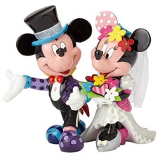 Figurine collection Enesco Disney by Britto (Mickey Mouse et Minnie Mariage)