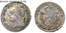 Louis XV - Dixième d'écu à
