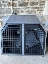 caisse de transport chien Trans K9 pour Audi A6 avant, aluminium, acier trempé 