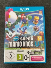 Jeu Wii U  " New super Mario Bros.U + New super Luigi. U " sans notice