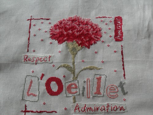 Broderie point croix - broderie,