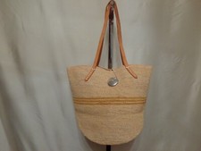 sac dame crochet en raphia