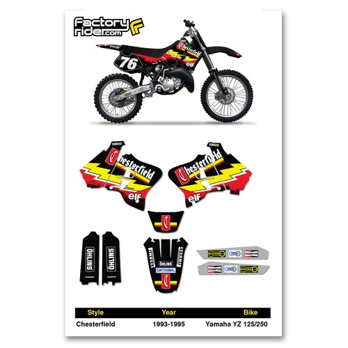1993 1995 yamaha - yz, 125
