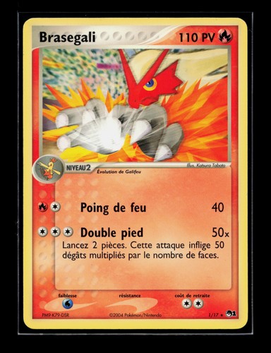 Carte pokémon brasegali 17 - brasegali, 1/17