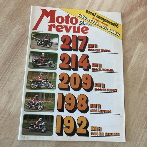Magazine moto revue 1978 - revue,