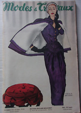 " Modes et Travaux " :  n°623 de 1952... Bruyère-Balmain-Dior-Poupée Françoise