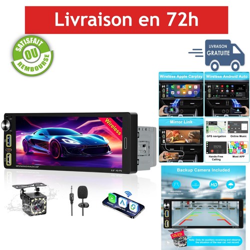 Autoradio din bluetooth - 1,