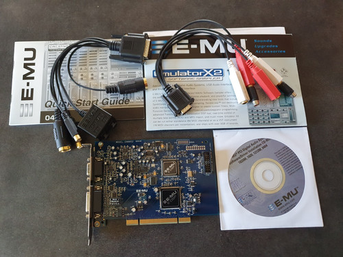 Carte son audio - e-mu,
