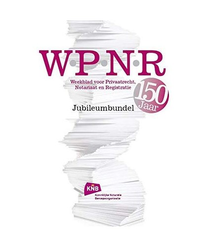 Wpnr jubileumbundel 150 jaar - wpnr,