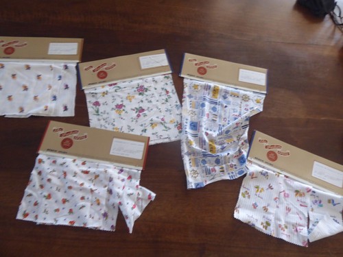 Cinq planches coupons - de, de