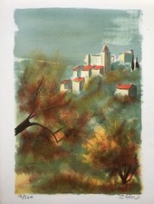Lithographie Gérard Zarou