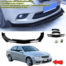 séparateur lèvre avant universel pour Mercedes Classe C W203 S203 AMG 2001-2008