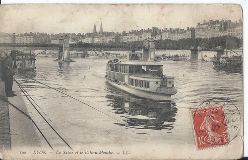 Cpa lyon la saône et - cpa,