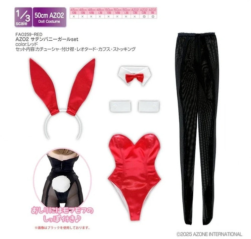 Outfit azone50 bunny set - outfit,