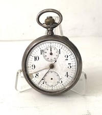 Genius Gondy Besancon montre à gousset chronographe Chronicle Pocket watch