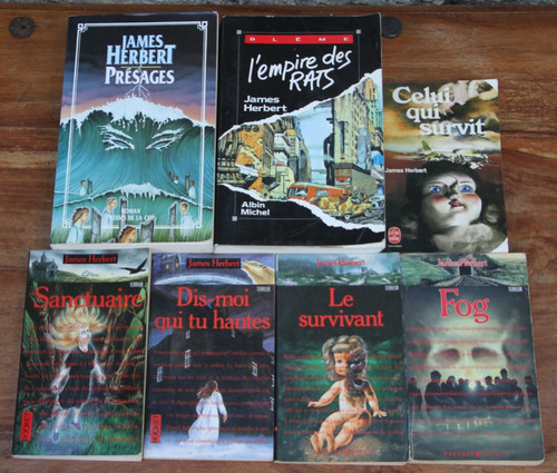 James herbert lot de - lot,