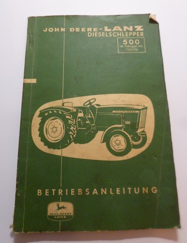 John deere lanz diesel - john, tractor