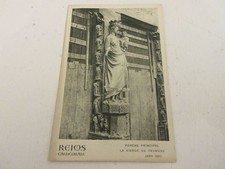 CP CARTE POSTALE MARNE 38 CATHEDRALE de REIMS La VIERGE au TRUMEAU en 01.1920