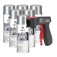6x 400ml Spray Peinture Jante