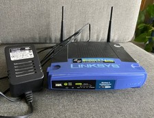 Routeur Sans Fil Linksys WRT54GL avec alimentation Ne Fonctionne Pas Pour Pièces