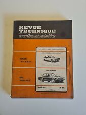 REVUE TECHNIQUE AUTOMOBILE