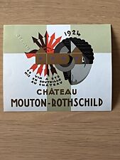 RARE ETIQUETTE DE VIN NEUVE -