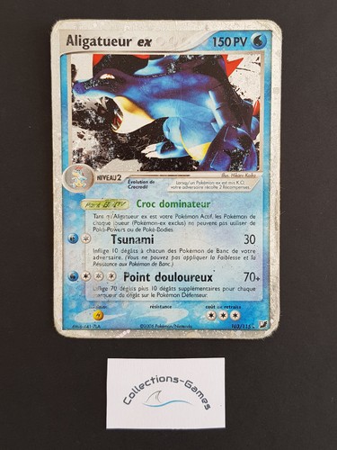 Carte pokémon aligatueur - carte,