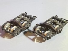 jouef pieces detachées HO:  lot de 2 bogies porteurs pour grue cockerill