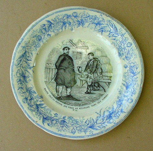 Assiette plat terre feu - plat, de