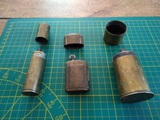 Lot de 3 briquets Poilus Guerre 14/18 Complets sauf Mèche Voir Les Scans