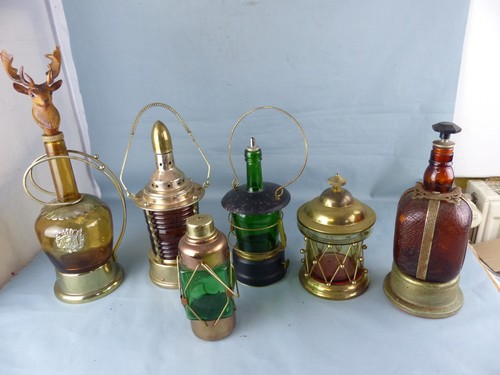 Lot bouteilles lanternes - lot, 6