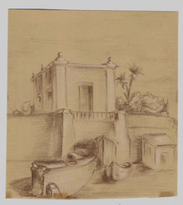DESSIN ECOLE ORIENTALISTE