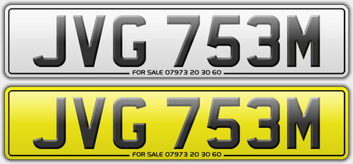 Plaque voiture jvg 753m - voiture,