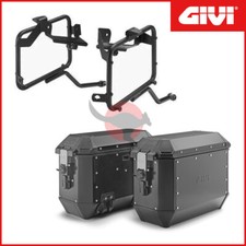 Valises + Cadres Givi Trekker Alaska Noir 36 Lt Suzuki Gsx-S 1000 Gx 2024-2025